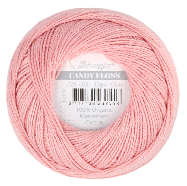 Candy Floss: Organic Mercerized Cotton (Multiple Colors)
