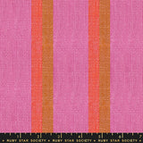 Jolie Toweling: Apron Stripe in Pink