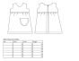 Pencil Dress Pattern with Pencil Iron-On Decals