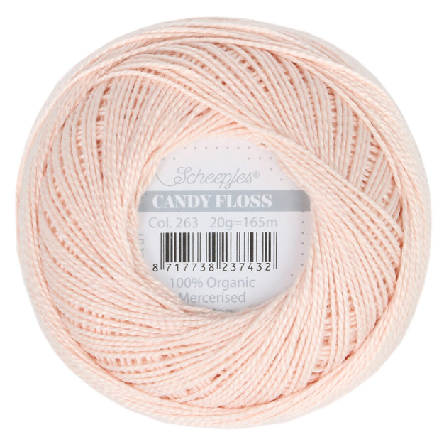 Candy Floss: Organic Mercerized Cotton (Multiple Colors)