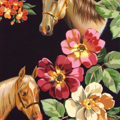 Alexander Henry: Blossom Stables in Plum