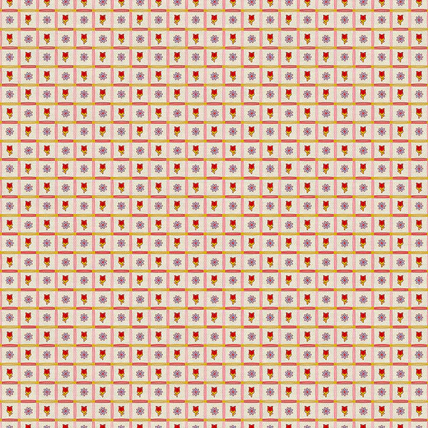 Petite Petals: Plaid in Red