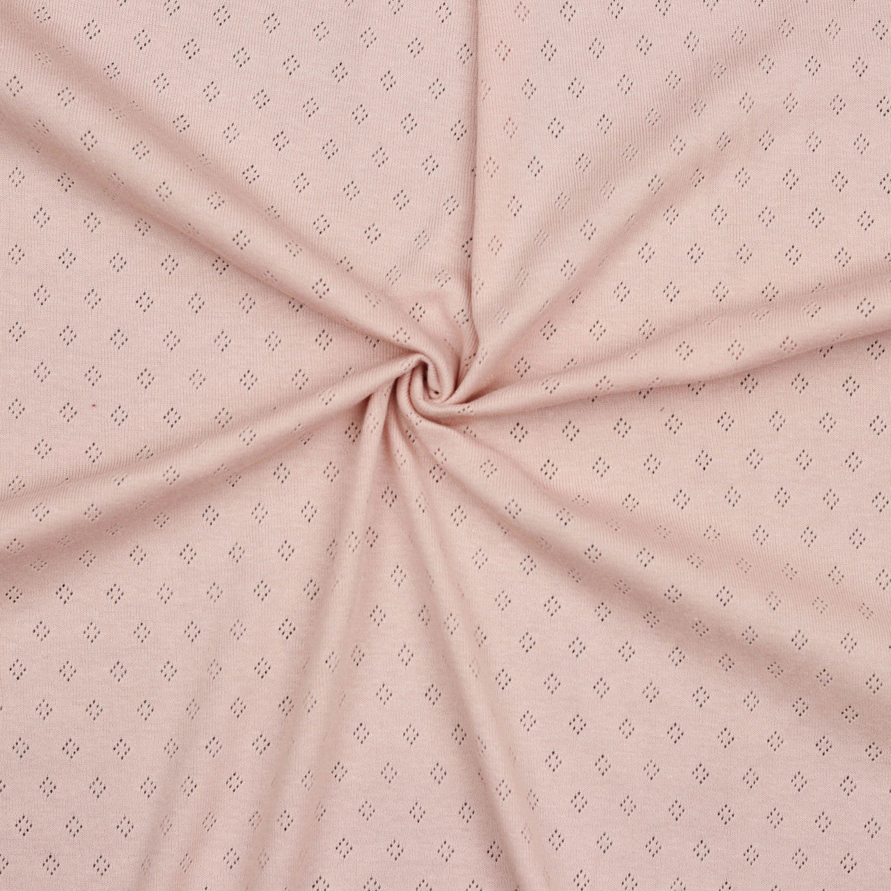 Pointoille Jersey Knit in Rose