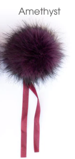Ikigai: Faux Fur Pom Poms - Multiple Colors