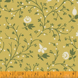 Postage Stamp: Yellow Floral