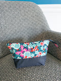 Open Wide Zipper Pouch w/ Mallory
