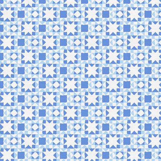 Cozy Cottage Blenders: Quilt Blocks in Blue