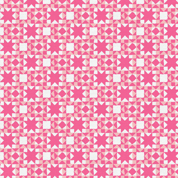 Cozy Cottage Blenders: Quilt Blocks in Pink