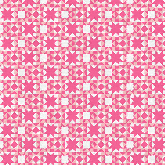 Cozy Cottage Blenders: Quilt Blocks in Pink