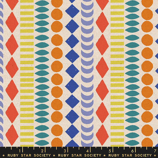 Jolie Toweling: Beads in Blue