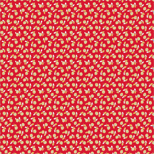 Pocket Posies: Retro Daisy in Red