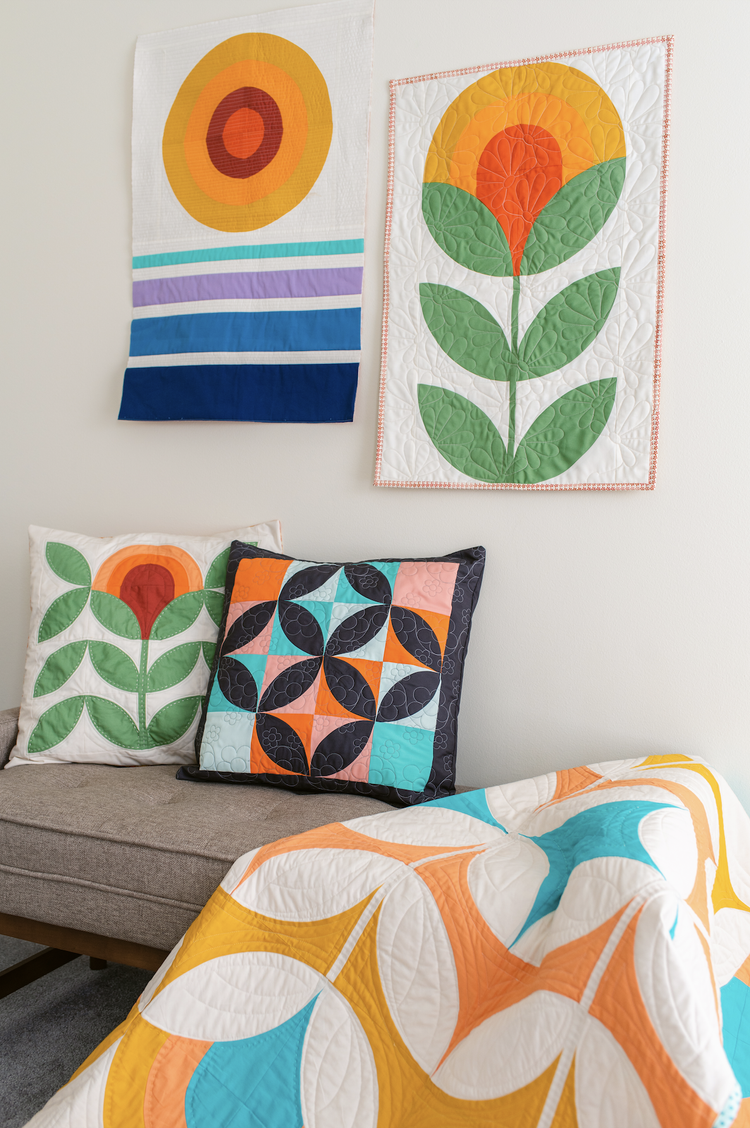Retro Curved Pieced Quilts: 15 Throwback Designs for Today's Quilter