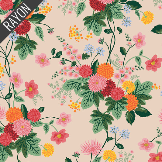 Dahlia: Dahlia Rayon in Blush