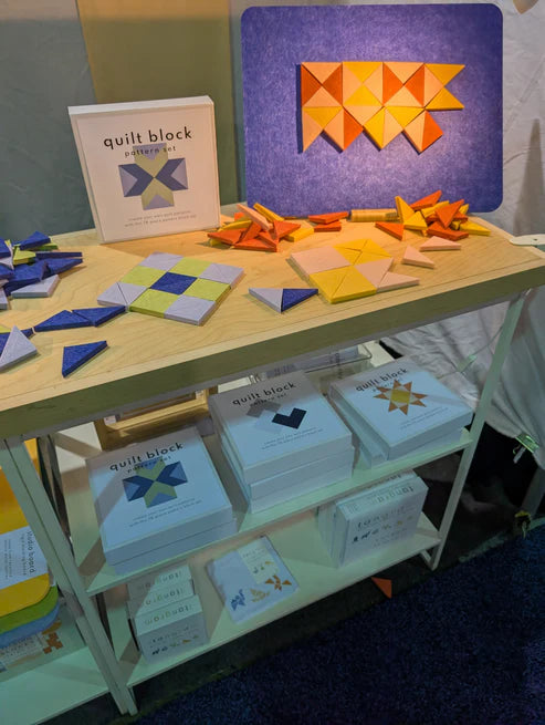 Lowercase Toys: Quilt Block Patterning Set in Multiple Colorways