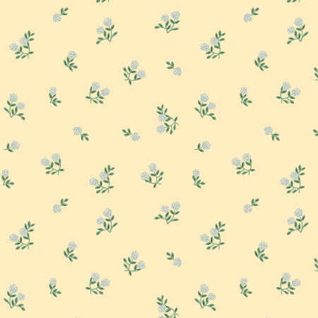 Home Sweet Home: Ditsy Hydrangea in Butter