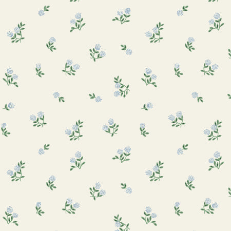 Home Sweet Home: Ditsy Hydrangea in Cream