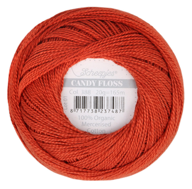 Candy Floss: Organic Mercerized Cotton (Multiple Colors)