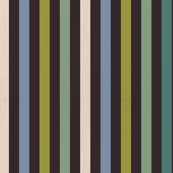 Picnic Wovens: Stripe in Veggie