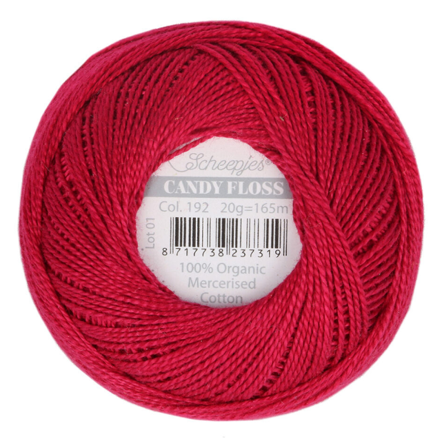 Candy Floss: Organic Mercerized Cotton (Multiple Colors)