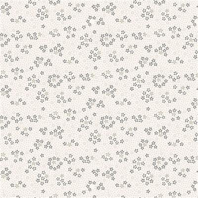 Shhh...: Scattered Floral in Dark Gray