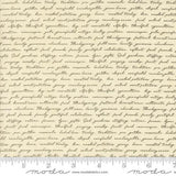 Acorn Hollow: Campfire Text in Ecru