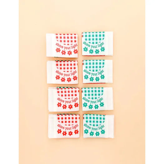 Shine Your Light Woven Labels