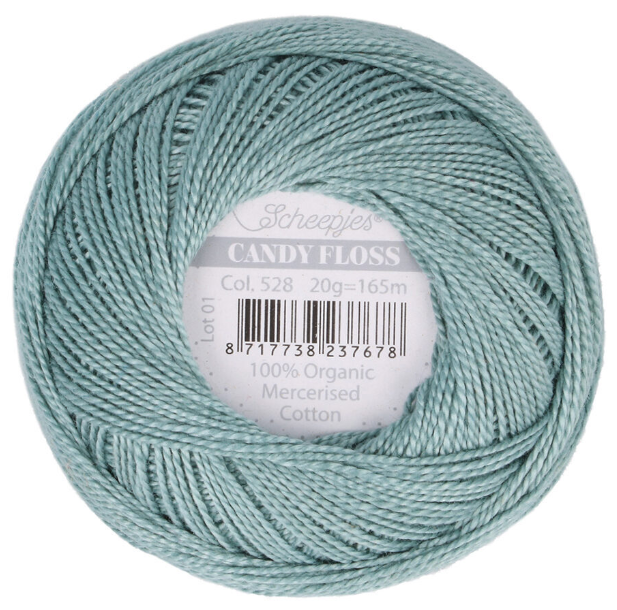 Candy Floss: Organic Mercerized Cotton (Multiple Colors)