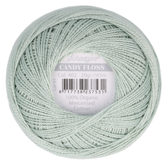 Candy Floss: Organic Mercerized Cotton (Multiple Colors)