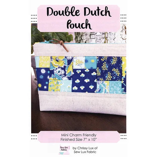 Sew Lux: Double Dutch Pouch Pattern