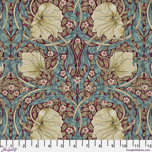 Lodden by Morris & Co: SM Pimpernel in Teal Berry