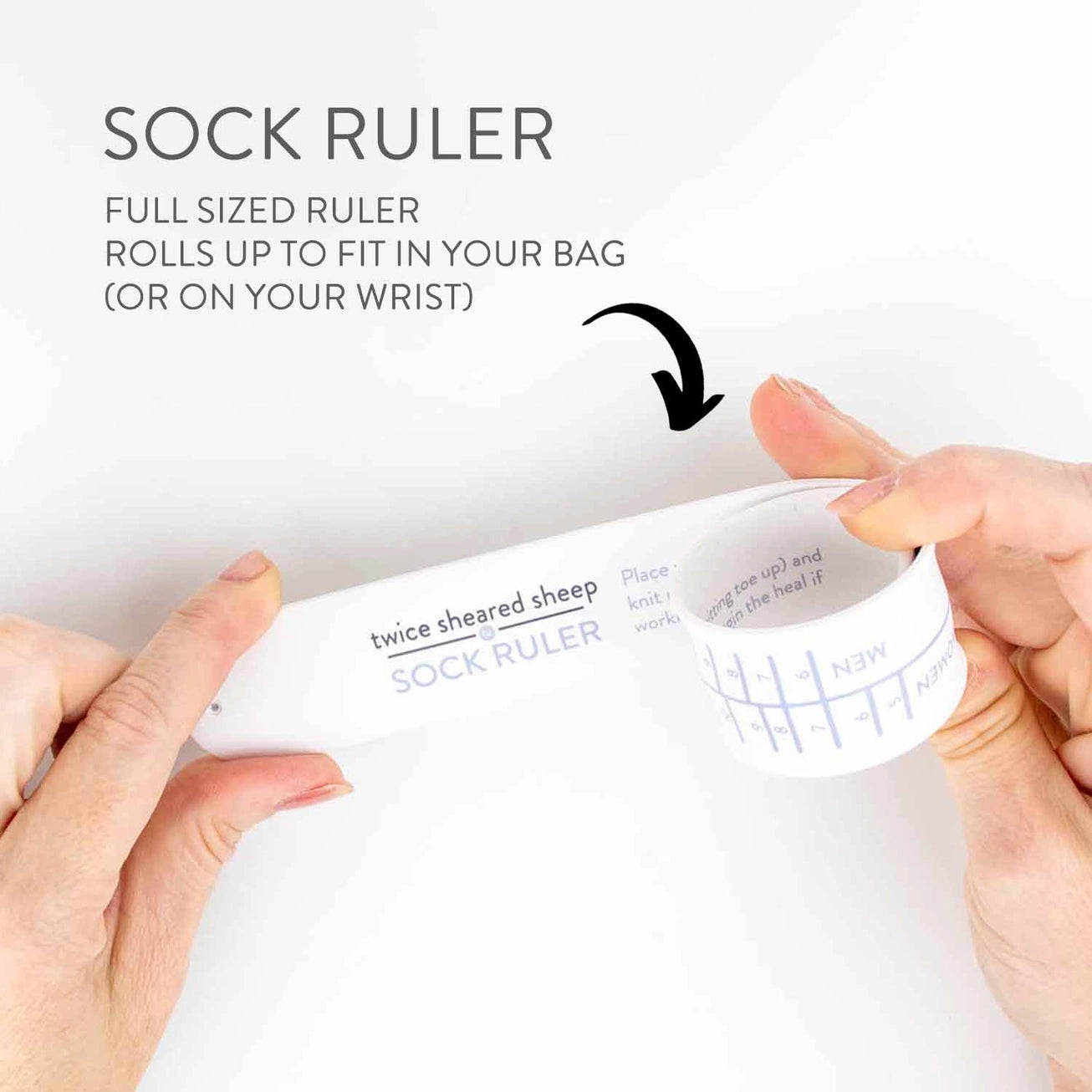 Sock Ruler Bracelet