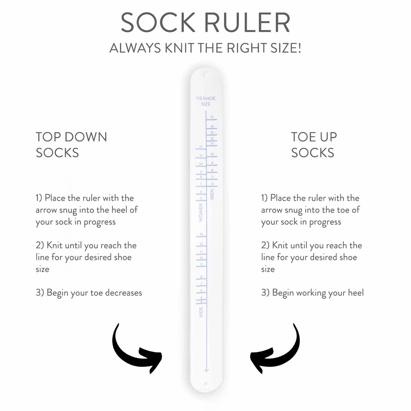 Sock Ruler Bracelet