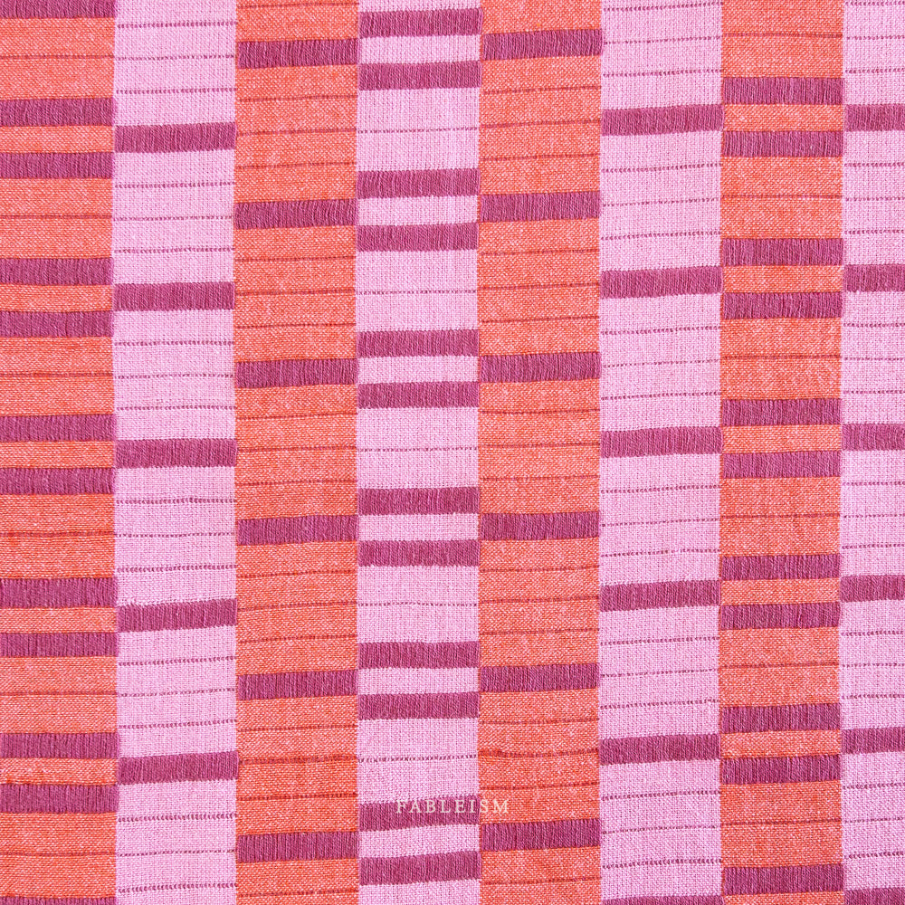 Lucky Loom: Southwest Stripe in Berry