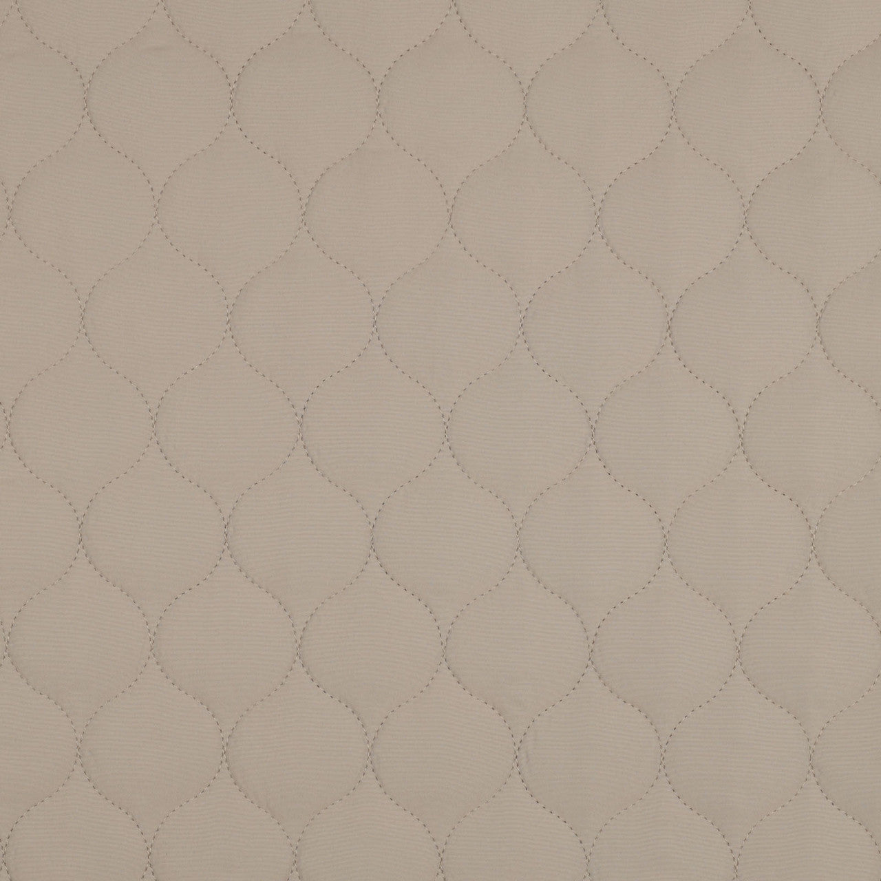Stepped Double-Sided Quilted Fabric in Sand