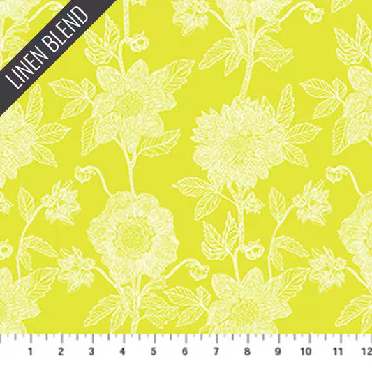 Silhouette: Stitched Dahlia in Sun