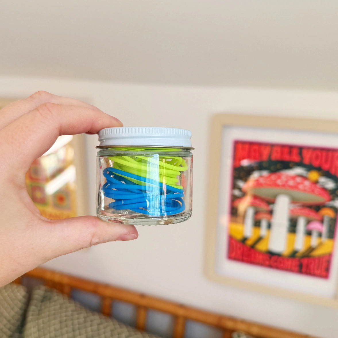 Knitting Stitch Saver Cords