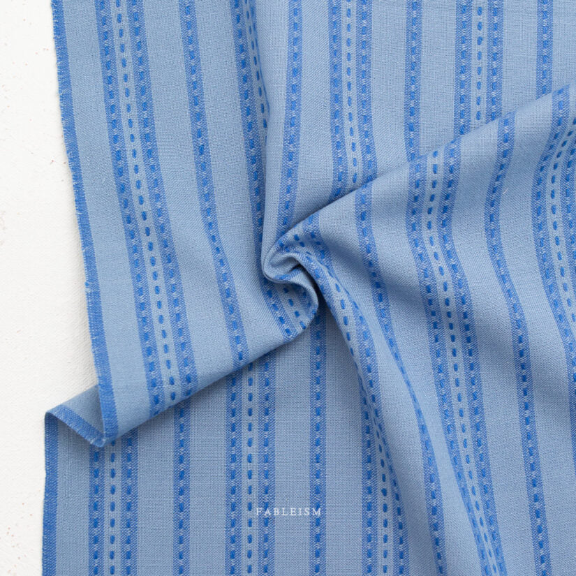 Fine and Dandy: Stitch Stripe in Blue
