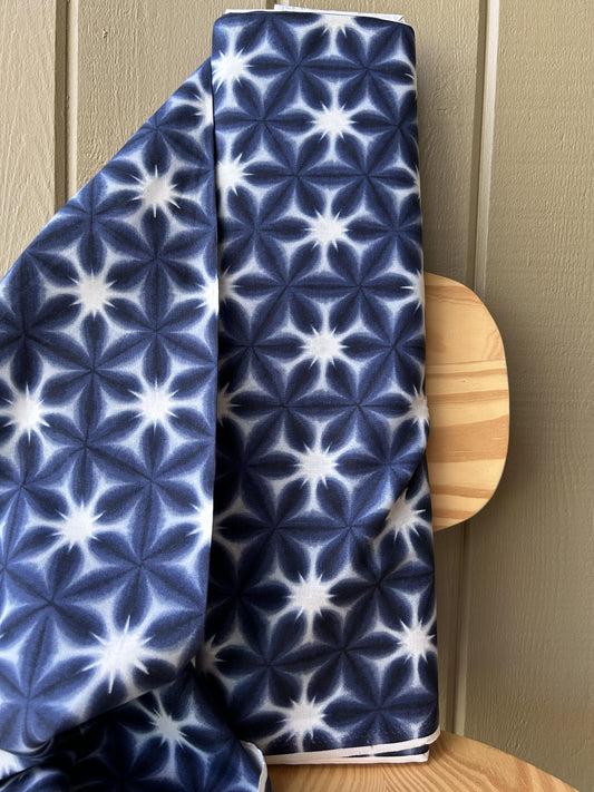 Shibori Cotton in Asanoha