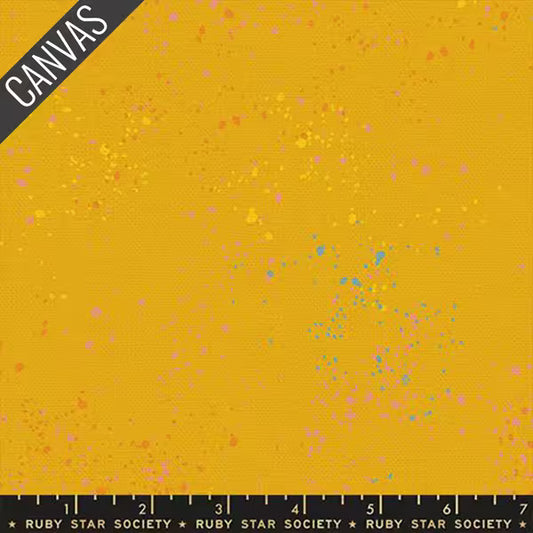 Speckled Canvas: Goldenrod