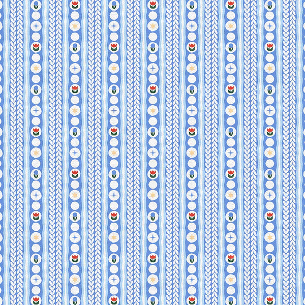 Cozy Cottage Blenders: Sweater Stripe in Blue