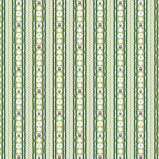 Cozy Cottage Blenders: Sweater Stripe in Green
