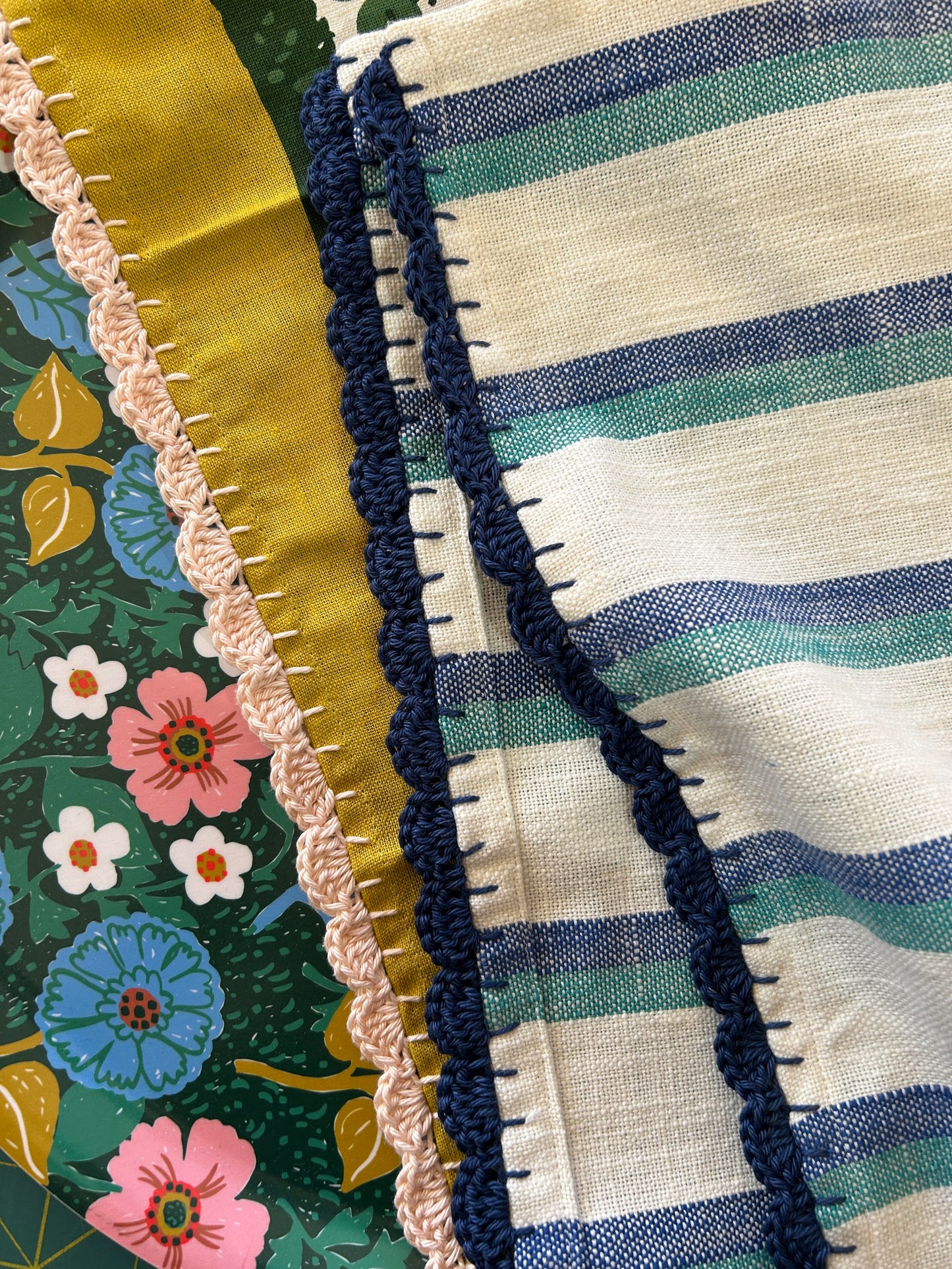 Crochet Borders: Tea Towels w/ Rachael