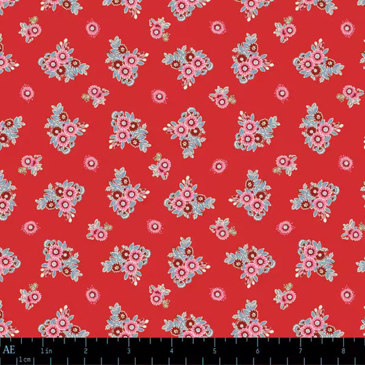 Creme de la Crayon: Threadwork Trellis in Confiture Rose