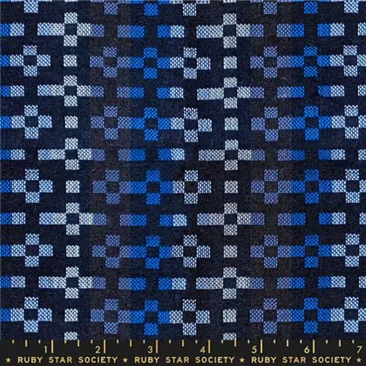 Warp and Weft Mystic Fable: Flowers in Black