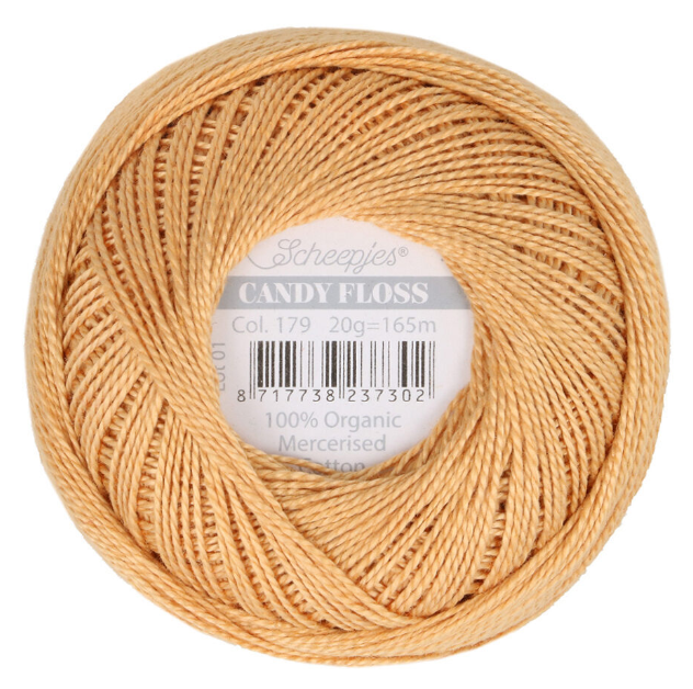 Candy Floss: Organic Mercerized Cotton (Multiple Colors)
