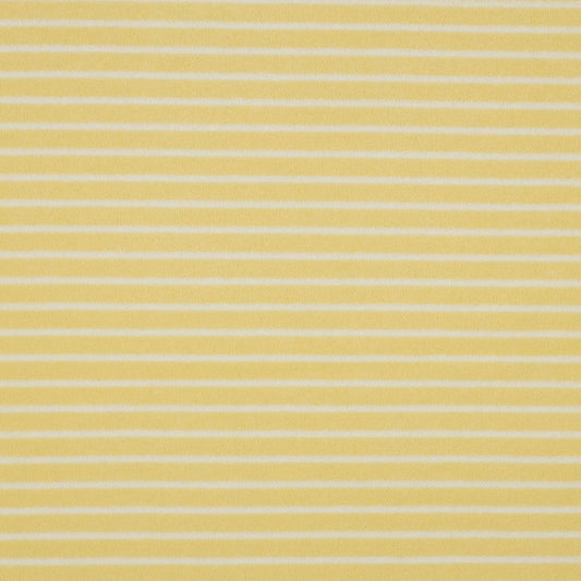 Cotton Towel Fabric in Yarn Dyed Stripes: Yellow & White