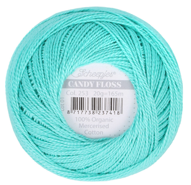Candy Floss: Organic Mercerized Cotton (Multiple Colors)