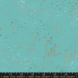 Speckled Metallic in Turquoise