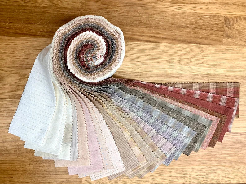 Cosmo Twist Yarn Dyed Strip Roll - Multiple Varieties