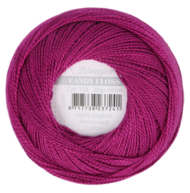 Candy Floss: Organic Mercerized Cotton (Multiple Colors)